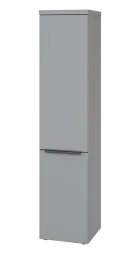 SIN 5 - 42D kancelářská skříň, 2-dveřová, levá, 1820x400x400, šedá